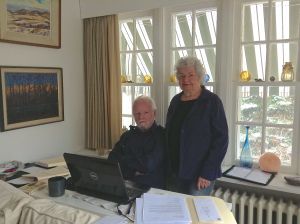 Honestly, David is way friendlier than he looks in this picture.