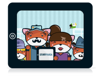 The red panda family.