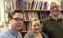 Getting a good picture all three of them were happy with was hard, so I picked the picture Tiiu liked best!